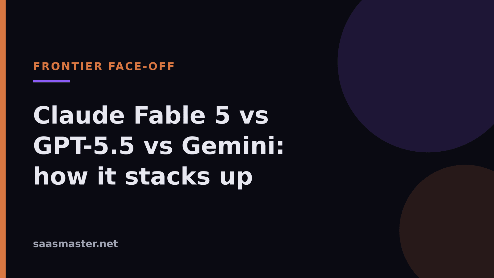 Claude Fable 5 vs GPT-5.5 vs Gemini: How the New Top Model Stacks Up