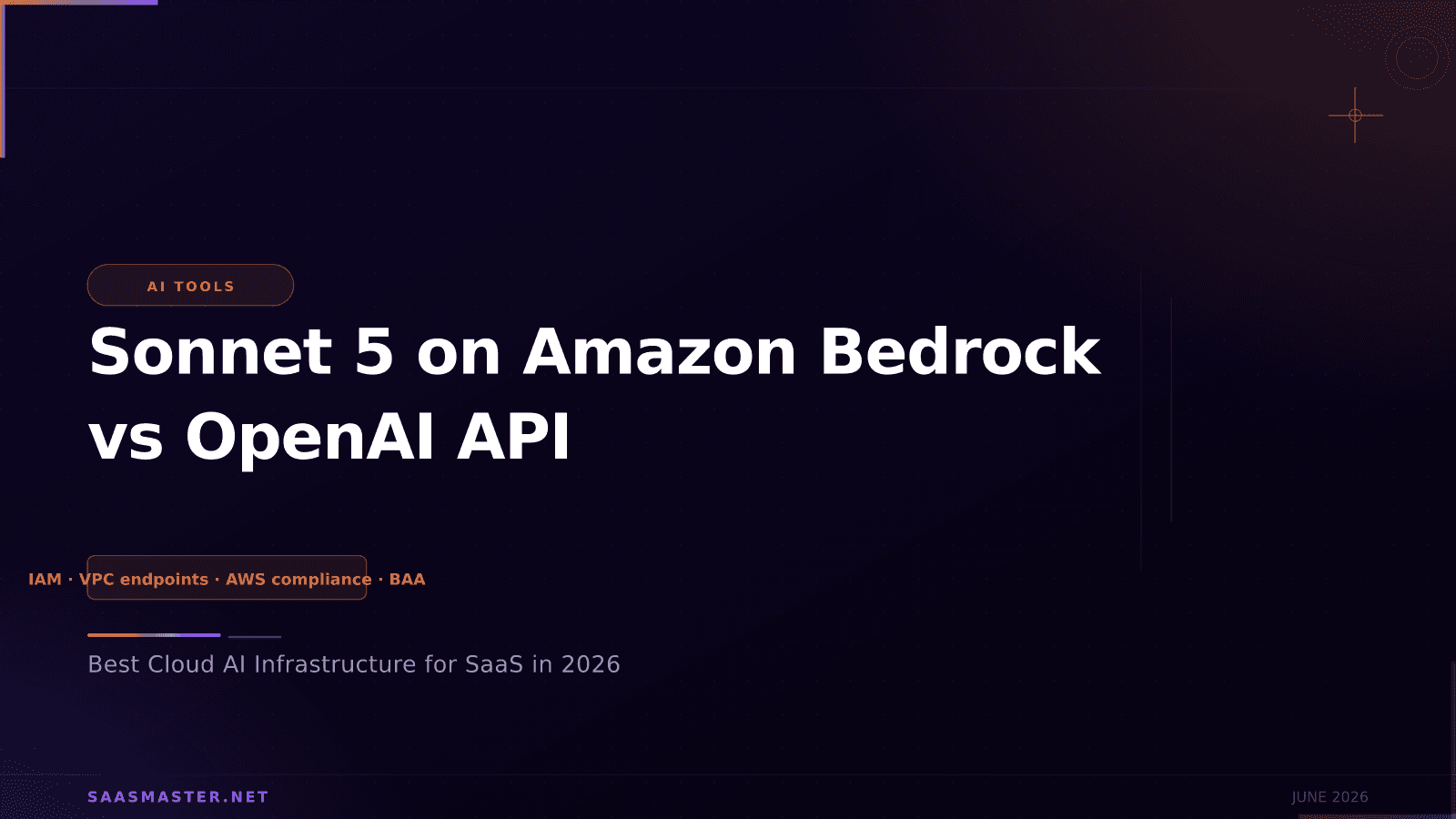 Claude Sonnet 5 on Amazon Bedrock vs OpenAI API: Best Cloud AI for SaaS in 2026