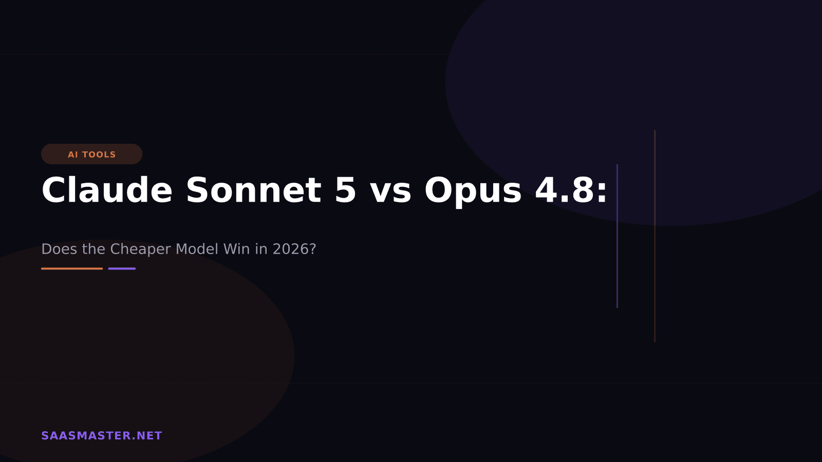 Claude Sonnet 5 vs Opus 4.8: Does Anthropic's Cheaper Model Win in 2026?