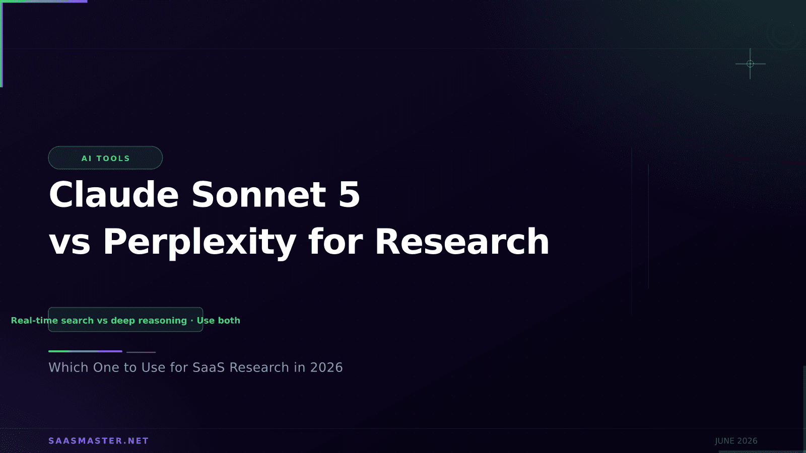 Claude Sonnet 5 vs Perplexity for SaaS Research in 2026: Which Should You Use?