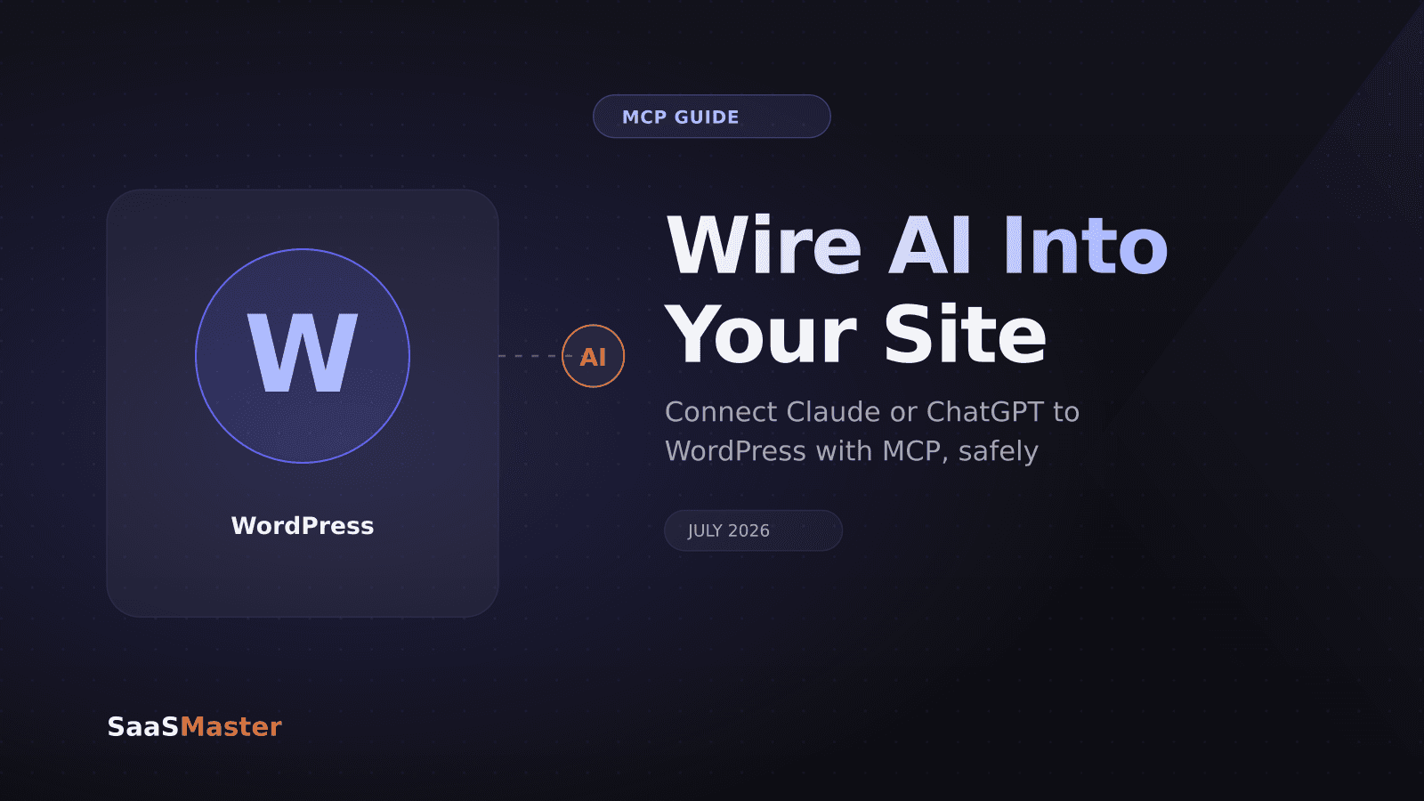 How to Connect Claude or ChatGPT to Your WordPress Site with MCP (WPVibe Guide, 2026)