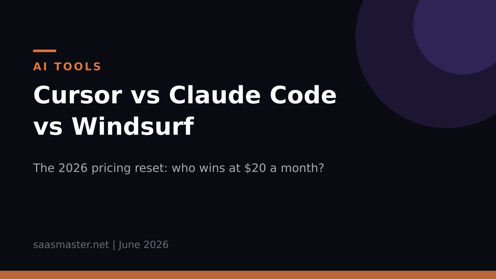 Cursor vs Claude Code vs Windsurf: Which AI Coding Tool Wins in 2026?
