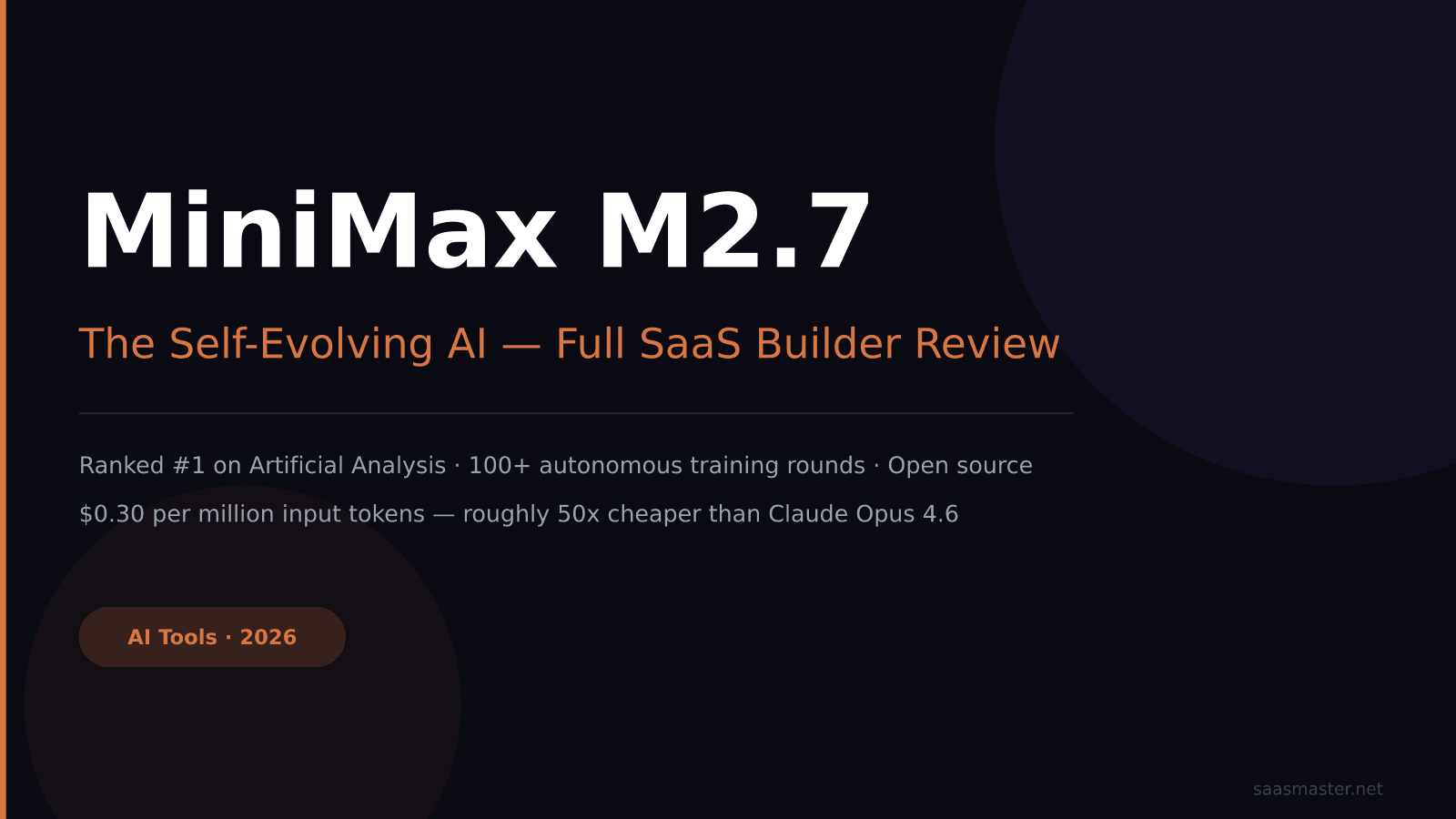 MiniMax M2.7 Review: The Self-Evolving AI That Rivals Claude at a Fraction of the Cost