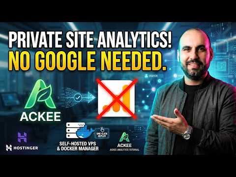 How to Self-Host Ackee Analytics on a VPS called Ackee for Free