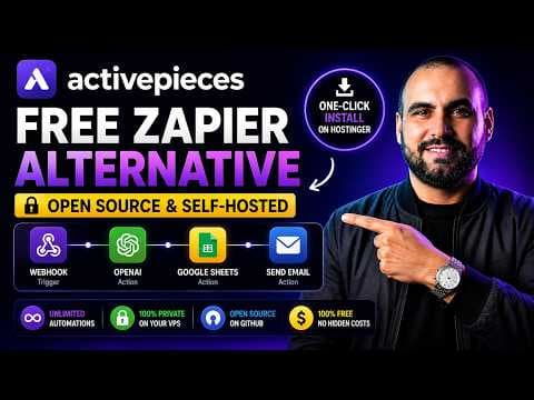 Zapier & Make Alternative: How to Self-Host ActivePieces on a VPS