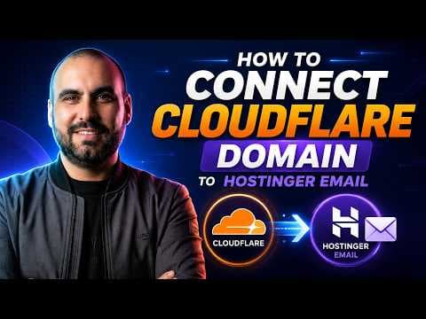 How to Connect an External Cloudflare Domain to Hostinger Email