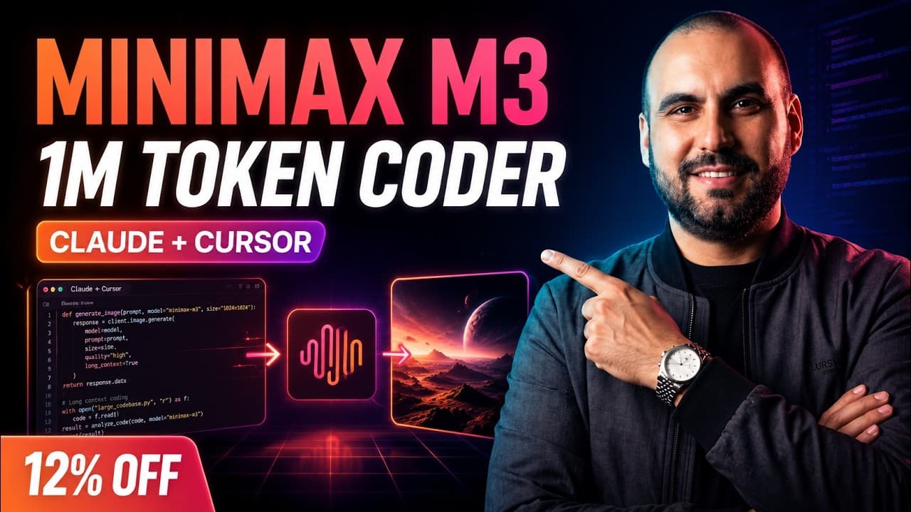 Claude AI Coding! Integrating MiniMax M3 for Web Development