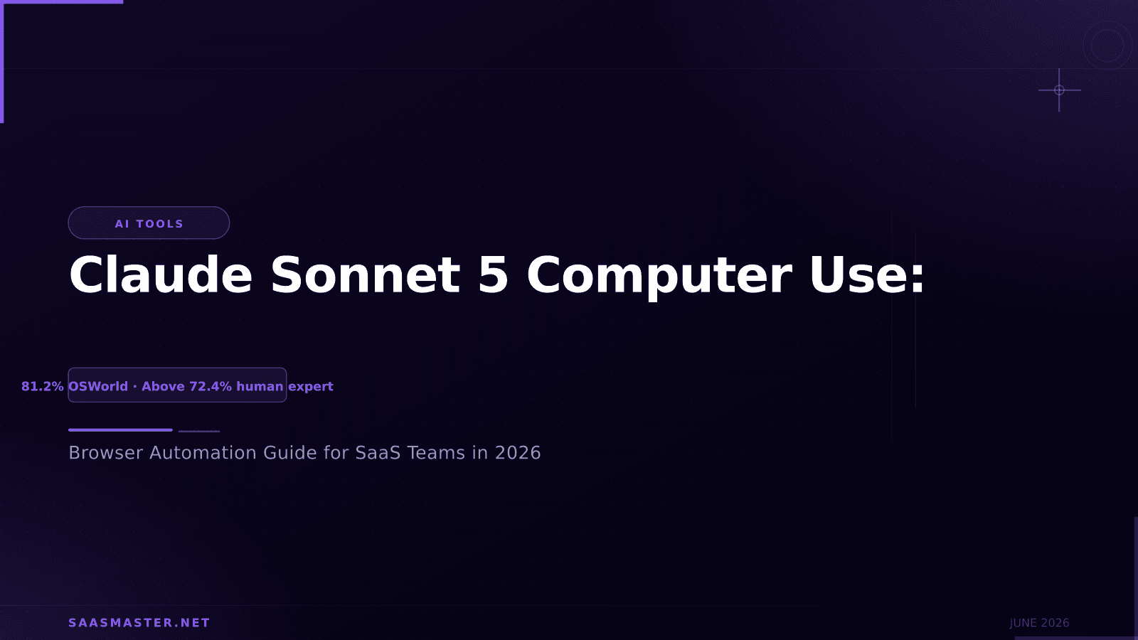 Claude Sonnet 5 Computer Use Guide: Browser Automation for SaaS Teams in 2026