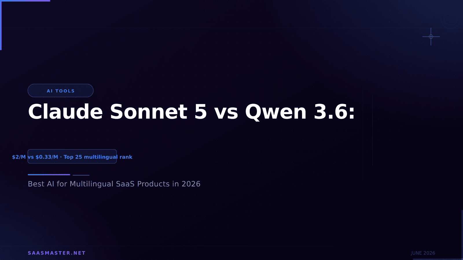 Claude Sonnet 5 vs Qwen 3.6: Best AI for Multilingual SaaS Products in 2026