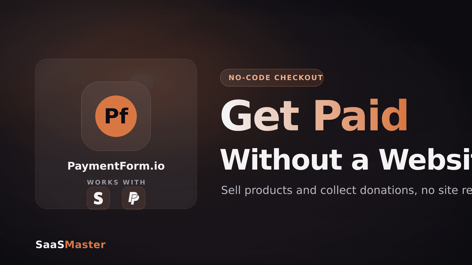 How to Collect Donations and Sell Products Online Without a Website
