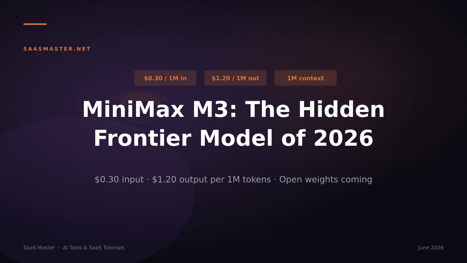 MiniMax M3 Review: The Open-Weight Frontier Model That Costs Almost Nothing