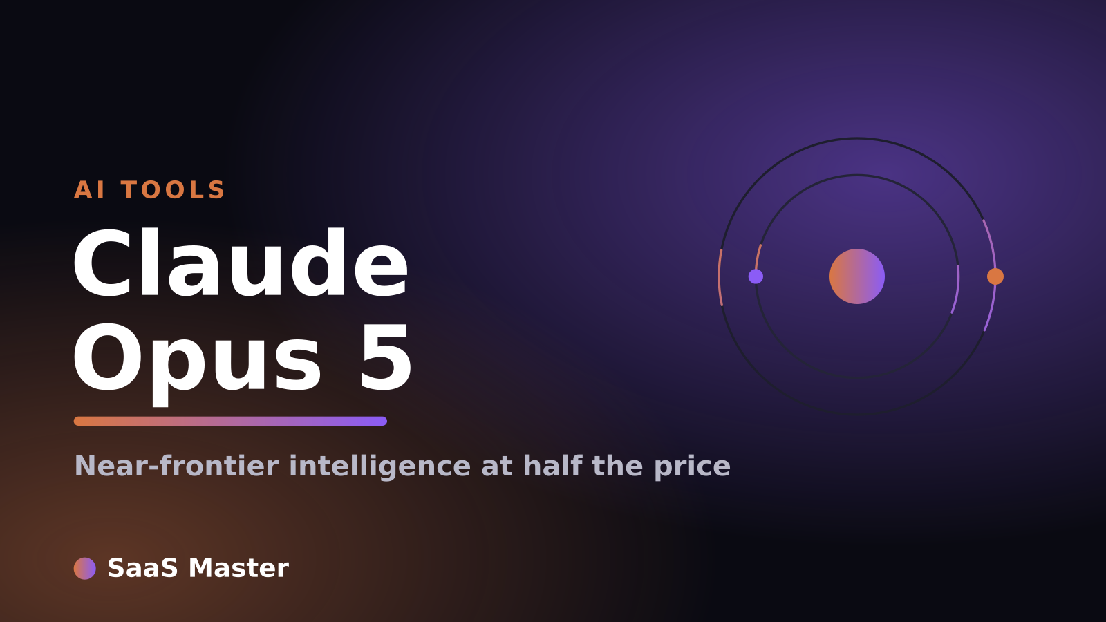 Claude Opus 5 - near-frontier intelligence at half the price