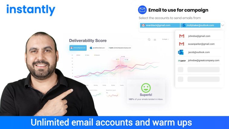 Avoid emails going to spam with email warm up - Try Instantly lifetime