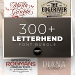 300+ Letterhand Font Bundle | Discover products. Stay weird.