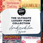 The Ultimate Luxury Font Collection by Amkarkha Type | Discover products. Stay weird.