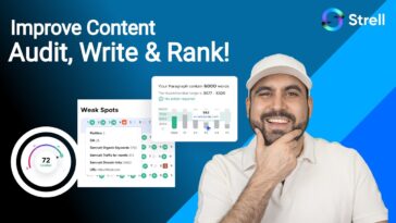 Boost Your SEO Game with Strell.io Audit, Write & Rank!