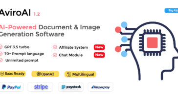 AviroAI - SaaS AI-Powered Document & Image Generation Software