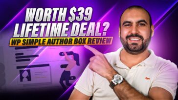 Enhance Your WordPress with Simple Author Box - Lifetime Deal