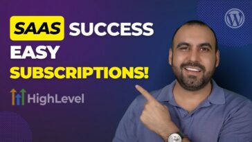 Empower Your SaaS 🚀 : Master Subscription Set Up with Go High Level on WordPress