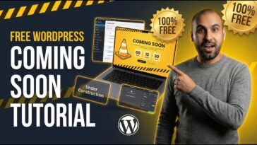 How to Create a Free Coming Soon Page in WordPress Step by Step