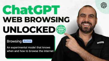 The Most SHOCKING ChatGPT Update: It can now Browse the Web! NO PLUGINS NEEDED ✅